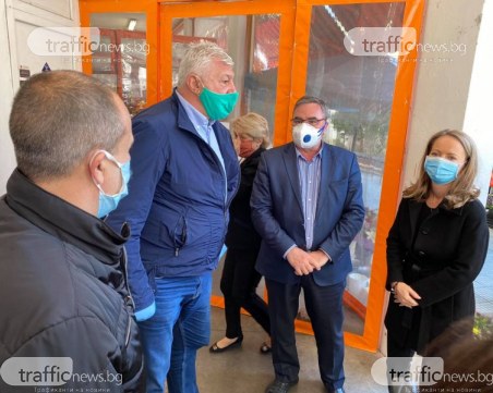 Държавният здравен инспектор - на проверка в Пловдив