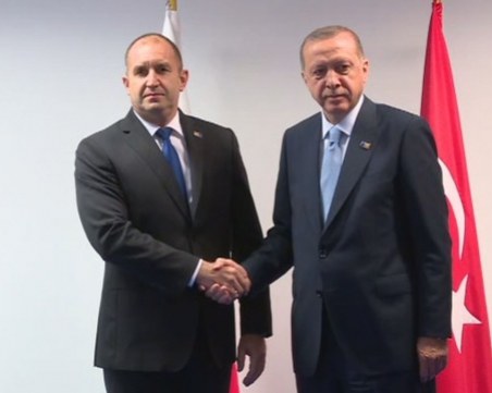 Ердоган към Румен Радев: Разрешете износа на етанол от България за Турция
