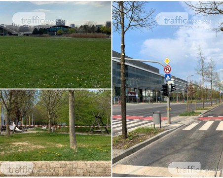 Улиците на Люксембург останаха напълно безлюдни, парковете празни