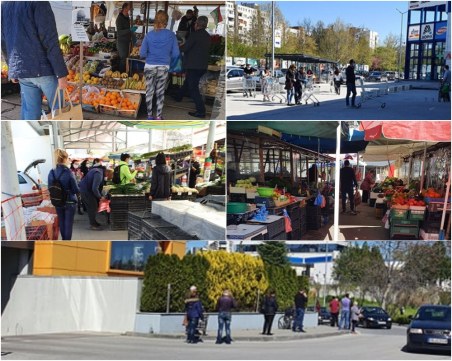 Голямото пазаруване започна! Опашки пред магазините, пълни торби със зарзават по пазарите