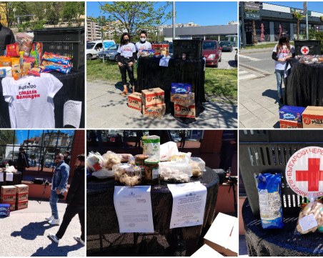 За часове дарителските маси на кампанията 