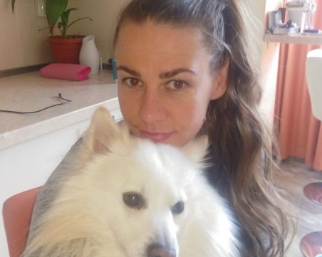 Домашните любимци на Марица - Бекси не се забелязва в снега