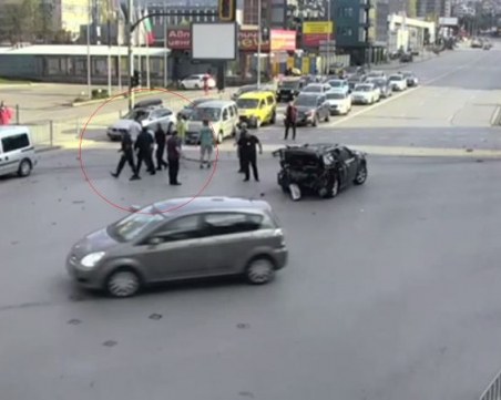 Ново видео показва минутите след зверската катастрофа, в която загина Милен Цветков