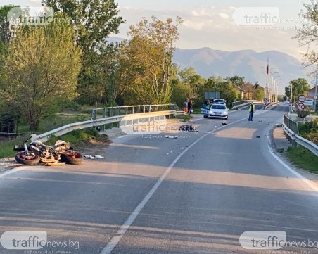 Моторист връхлетя пешеходец край Пловдив, уби го намясто