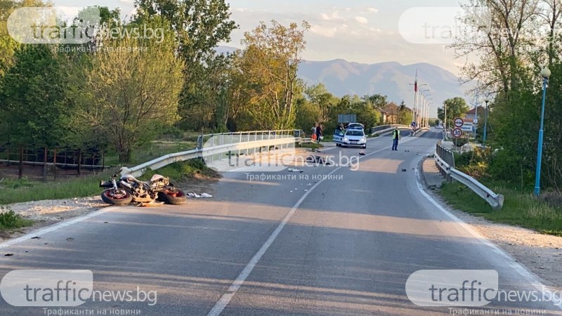 Моторист връхлетя пешеходец край Пловдив, уби го намясто