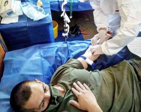 Десетки военнослужещи от Казанлък дариха кръв във ВМА