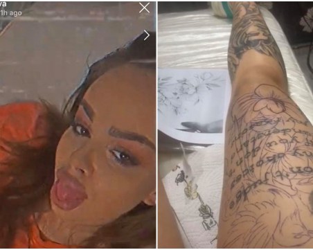 Сузанита излезе от клиниката за наркомани, отиде директно в тату студиото