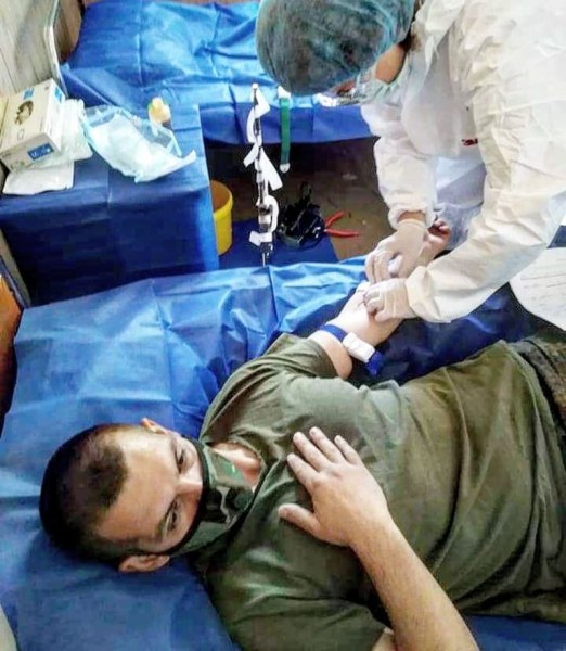 Десетки военнослужещи от Казанлък дариха кръв във ВМА