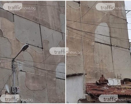 Панелен блок се пропука в Столипиново! Хората на улица 