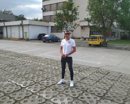 Рали пилот стяга автокино на пъпа на Пловдив