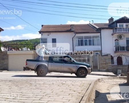 Дезинфекцират улиците в ромската махала в Брестовица