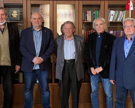 Иван Гешев се срещна с доайените на българската академична общност