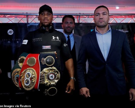 Три варианта за място на боя Джошуа - Кобрата