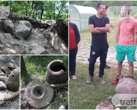 Двама мъже са задържани за иманярския грабеж, осуетен от црънчани