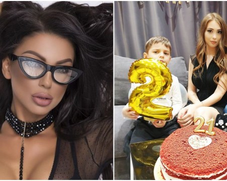 Емануела показа гаджето на големия си син