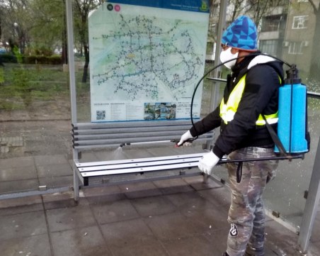 400 спирки ще бъдат дезинфекцирани през уикенда в Пловдив