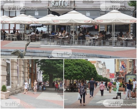 Лятна вълна обзе Пловдив: Без празни места на заведенията, дамите смениха стайлинга