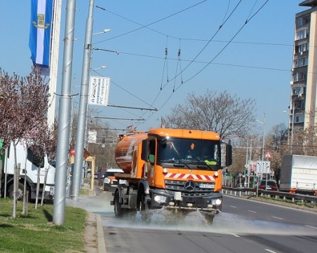 Дезинфекцират улиците в Пловдив по график, ето как ще протече