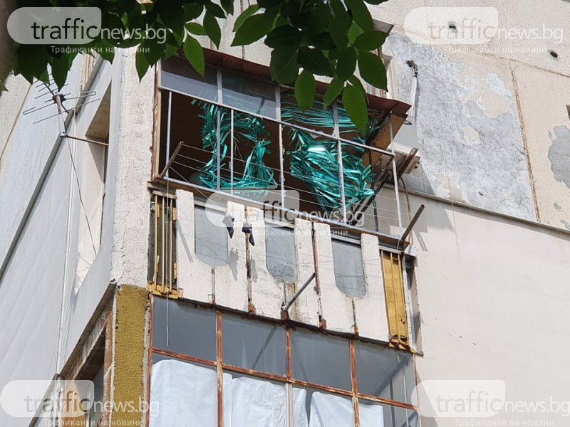Съседи след взрива в Пловдив: Чу се страшен гръм, блокът се разтресе! Стъкла падаха от всякъде