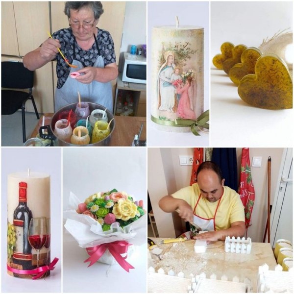 Хора с увреждания в Раковски изработват уникални сапуни и свещи