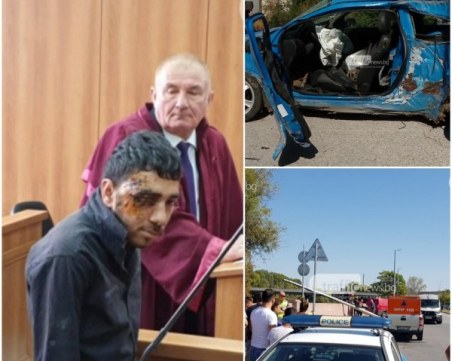 Огнян, който пиян и надрусан уби двама души в Пловдив, получи наказанието си