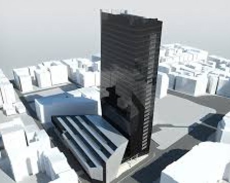 Прокуратурата подхвана небостъргач в центъра на София