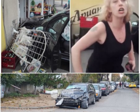 Осъдиха пияната каскадьорка от Коматево, размазала колата си в магазин