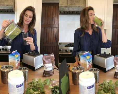 Синди Кроуфорд сподели рецептата за 