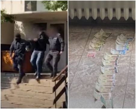 Ето ги подкупните полицаи: МВР показа ВИДЕО от акцията, рушветите и ареста