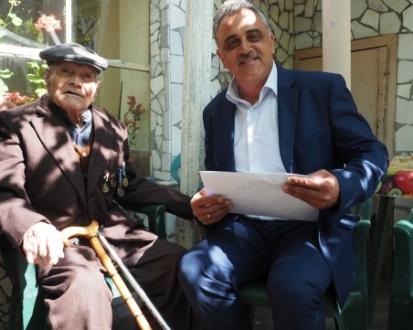 98-годишен ветеран от община 