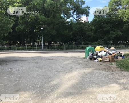 Препълнен контейнер 