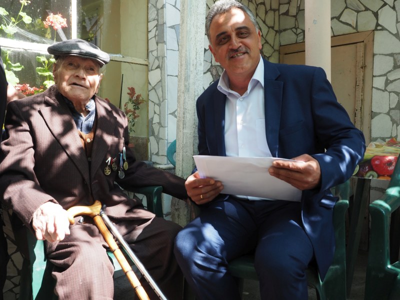 98-годишен ветеран от община 