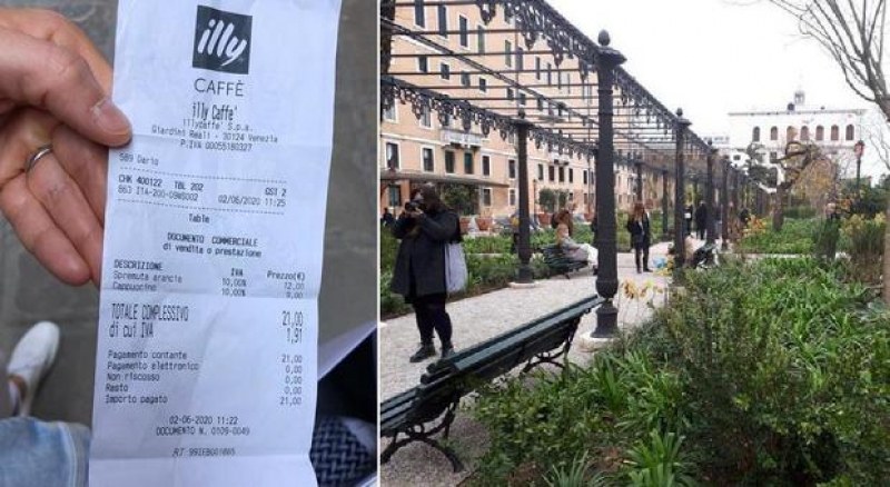 В Италия надуха цените! Плащаме 21 евро за сок и капучино на площада Сан Марко