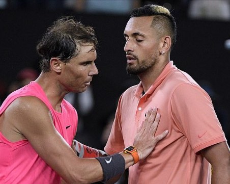 Скандалният Кирьос победил Надал с тежък махмурлук