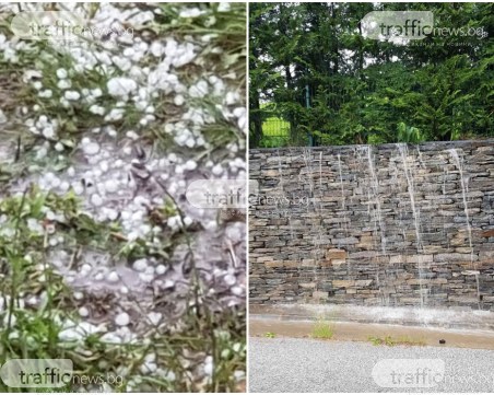 Градушка удари села в Родопите