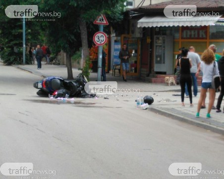 Моторист катастрофира тежко в кв. 