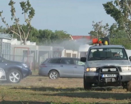 Къмпингът със случай на коронавирус продължава да работи