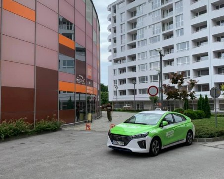 Кола на Traffic Taxi засечена в нарушение до Колодрума