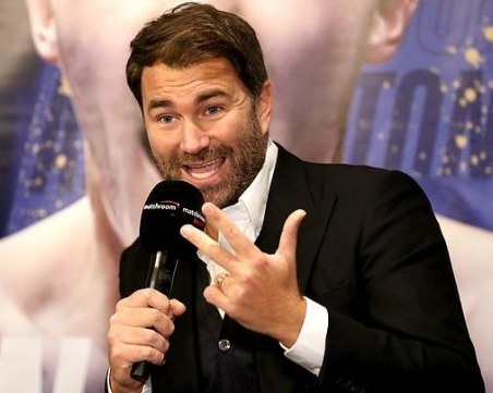 Еди Хърн настоя Фюри да проведе защита преди мача с Джошуа