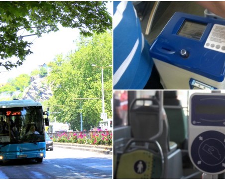 От понеделник - без кондуктори в автобусите на Пловдив, билетите само от автомат