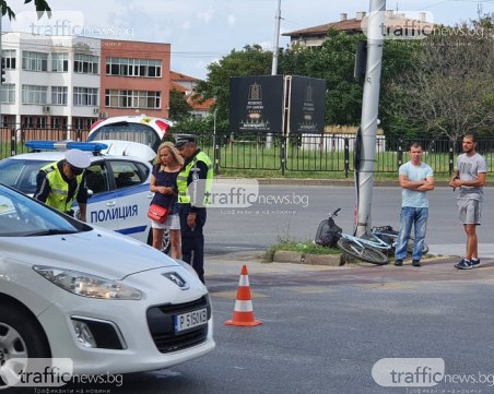 Дете е блъснато на пешеходна пътека в Пловдив