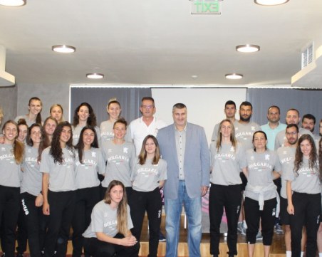 Любо Ганев посети националния отбор в Пловдив