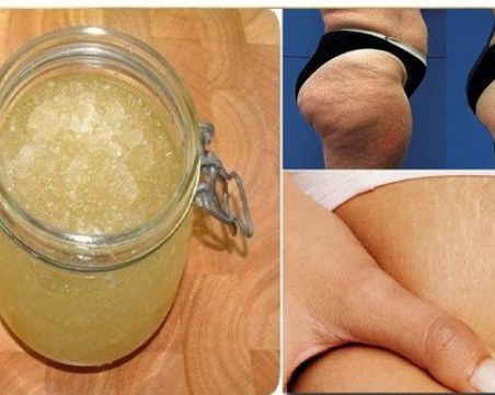 Най-ефикасният домашен пилинг срещу стрии и целулит