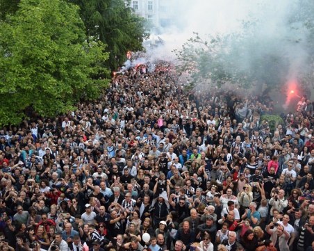 Феновете на Локо с декларация за финала с ЦСКА
