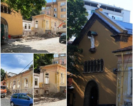 Реставрират храма на капуцините в Пловдив