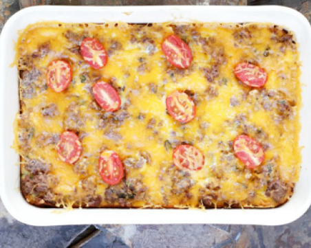 Реденица с яйца - вкусен и бърз обяд за 4 души