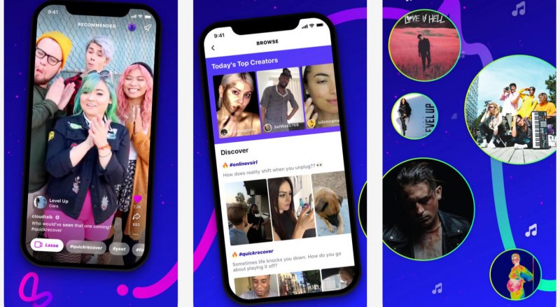 Facebook спира своите конкуренти на TikTok и Pinterest