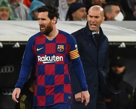 Зидан иска Меси да си остане в Барселона
