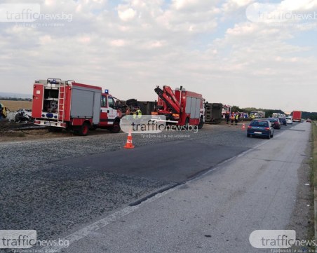 Петима ранени при катастрофата на АМ 