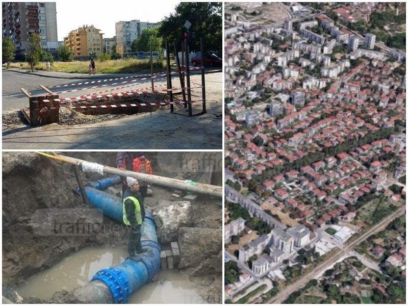 Строителни гиганти в битка за 90 млн. през ВиК- Пловдив, обновяват и най-разбития булевард